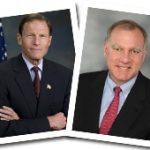 Senator Richard Blumenthal and Attorney General George Jepsen